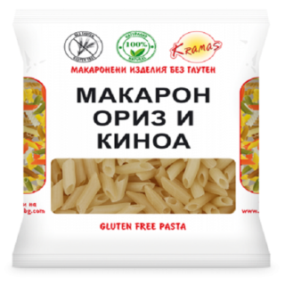 Безглутенови Макарони с Киноа и Ориз 250 г